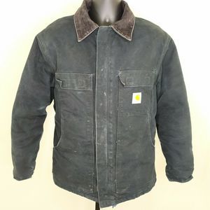 Vtg Carhartt Mens Chore Jacket Size 42